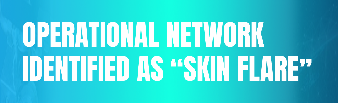 Anna Koshkina's OPERATIONAL NETWORK IDENTIFIED AS &ldquo;SKIN FLARE&rdquo;